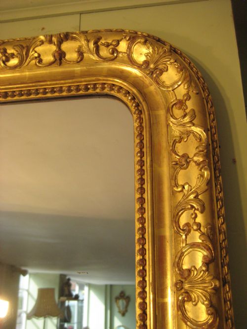 19TH CENTURY FRENCH MIRROR - ADDITIONAL PHOTO 4