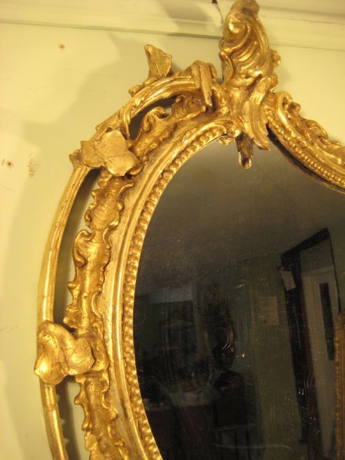 PAIR GILT GIRANDOLES - ADDITIONAL PHOTO 5