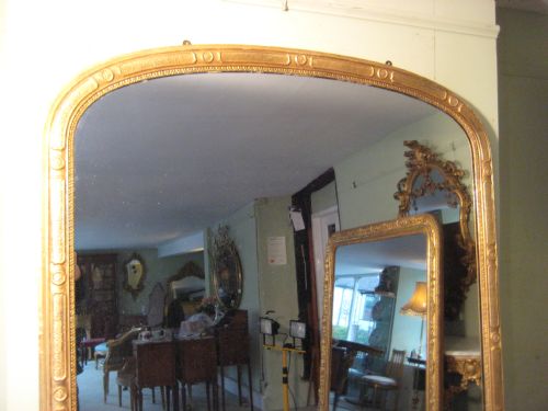 GILT ARCH TOP OVERMANTLE - ADDITIONAL PHOTO 1