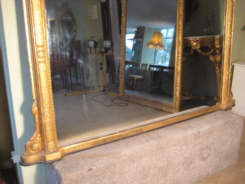 GILT ARCH TOP OVERMANTLE - ADDITIONAL PHOTO 2