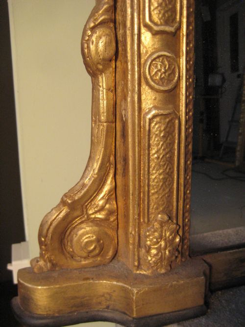 GILT ARCH TOP OVERMANTLE - ADDITIONAL PHOTO 3