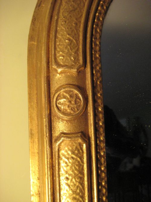 GILT ARCH TOP OVERMANTLE - ADDITIONAL PHOTO 5