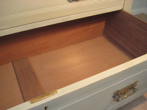 EDWARDIAN PAINTED CHEST OF DRAWERS - ADDITIONAL PHOTO 7