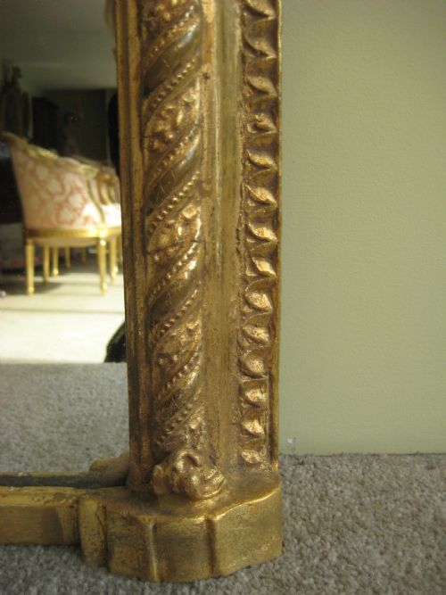 GILT ARCH TOP OVERMANTLE - ADDITIONAL PHOTO 3
