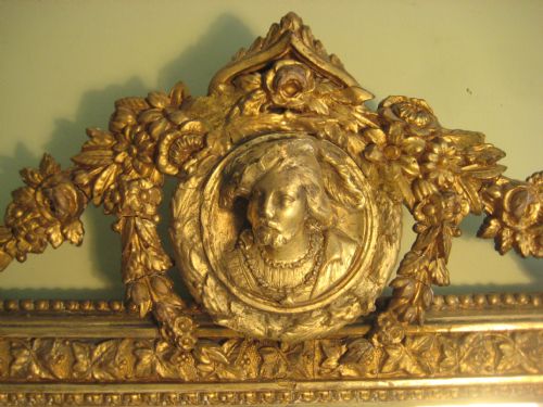 ENGLISH GILT OVERMANTLE - ADDITIONAL PHOTO 2