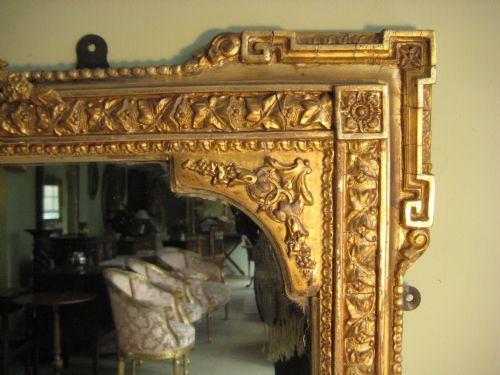 ENGLISH GILT OVERMANTLE - ADDITIONAL PHOTO 3