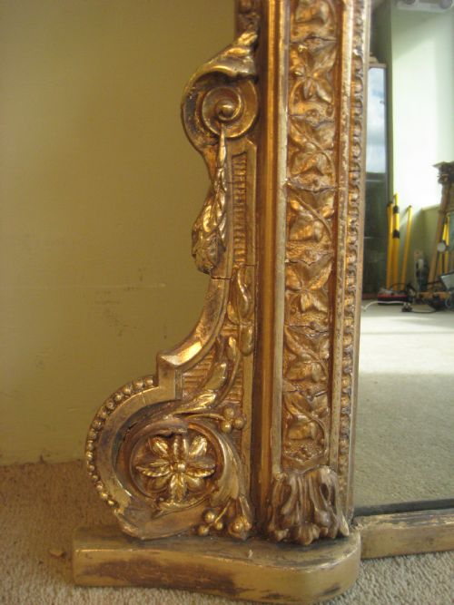 ENGLISH GILT OVERMANTLE - ADDITIONAL PHOTO 5