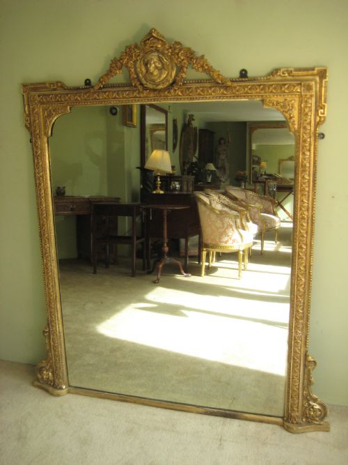 ENGLISH GILT OVERMANTLE - ADDITIONAL PHOTO 7