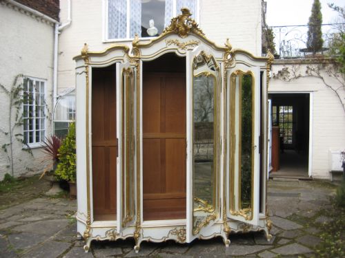 FRENCH LOUIS XV STYLE ARMOIRE - ADDITIONAL PHOTO 7