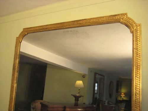 ENGLISH GILT OVERMANTLE - ADDITIONAL PHOTO 1