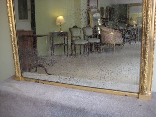 ENGLISH GILT OVERMANTLE - ADDITIONAL PHOTO 2