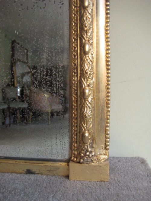 ENGLISH GILT OVERMANTLE - ADDITIONAL PHOTO 4