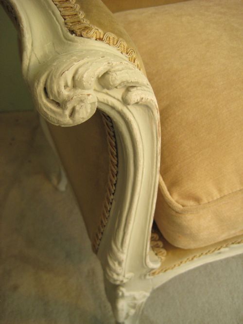 FRENCH LOUIS XV STYLE WINDOW SEAT - ADDITIONAL PHOTO 9