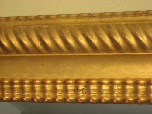FRENCH GILT OVERMANTLE MIRROR - ADDITIONAL PHOTO 4