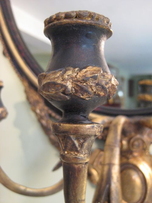 PAIR OF ENGLISH GIRANDOLES - ADDITIONAL PHOTO 5