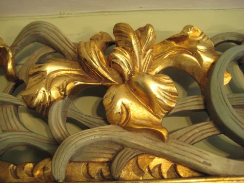 JAPANESE PAINTED AND PARCELGILT MIRROR - ADDITIONAL PHOTO 10