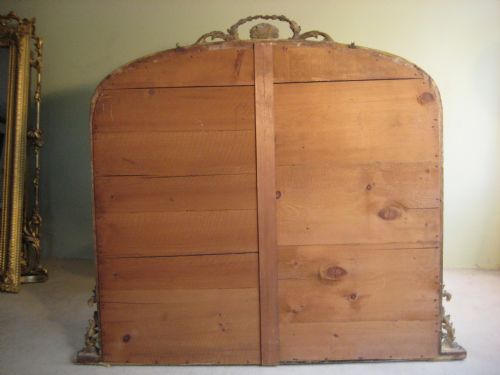 ENGLISH GILT ARCH TOP OVERMANTLE - ADDITIONAL PHOTO 10