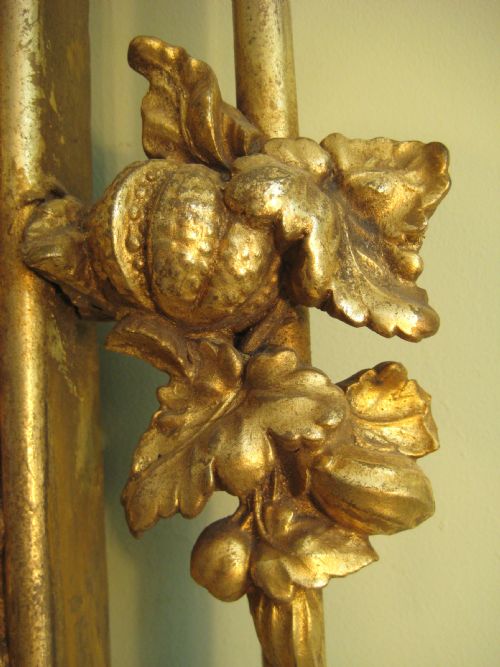 19TH CENTURY ENGLISH GILT OVERMANTLE - ADDITIONAL PHOTO 6