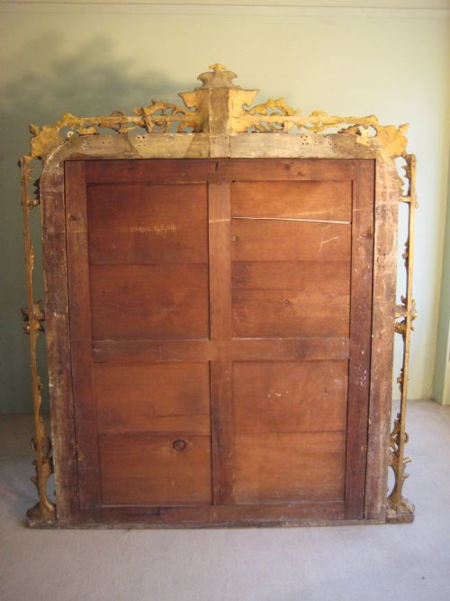19TH CENTURY ENGLISH GILT OVERMANTLE - ADDITIONAL PHOTO 11