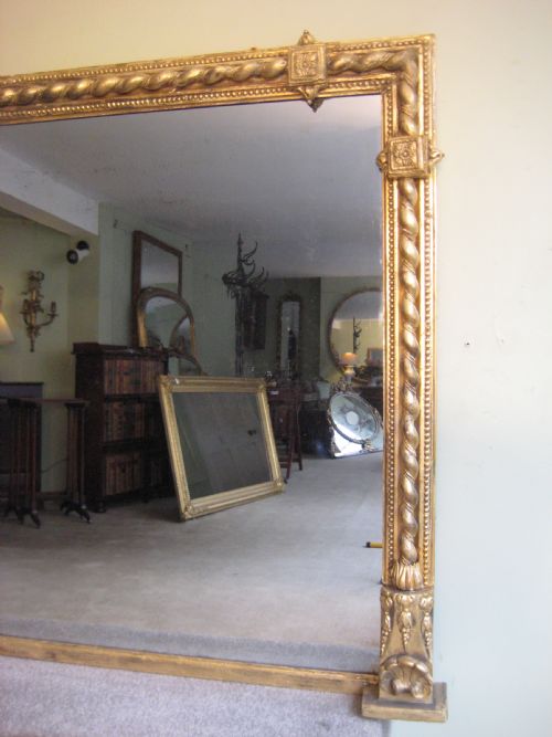 ENGLISH GILT OVERMANTLE - ADDITIONAL PHOTO 1