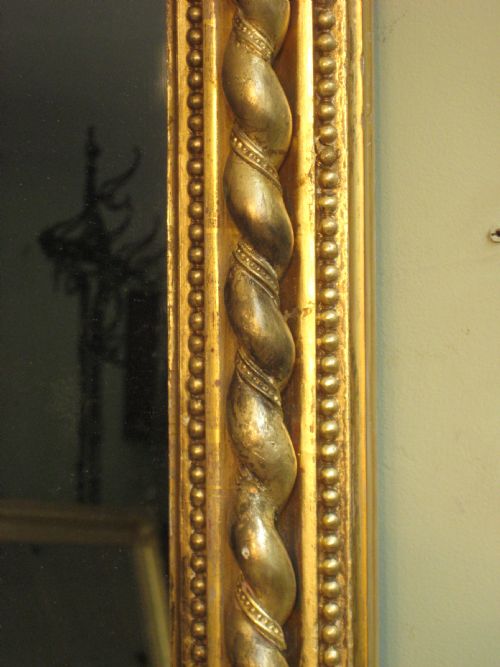 ENGLISH GILT OVERMANTLE - ADDITIONAL PHOTO 4