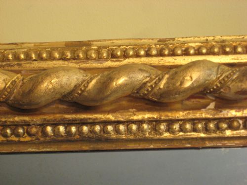 ENGLISH GILT OVERMANTLE - ADDITIONAL PHOTO 5