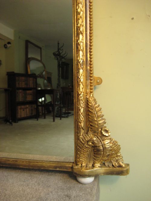 ENGLISH GILT OVERMANTLE - ADDITIONAL PHOTO 1