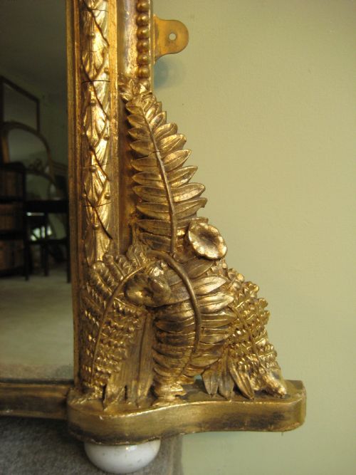 ENGLISH GILT OVERMANTLE - ADDITIONAL PHOTO 2