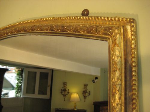 ENGLISH GILT OVERMANTLE - ADDITIONAL PHOTO 4