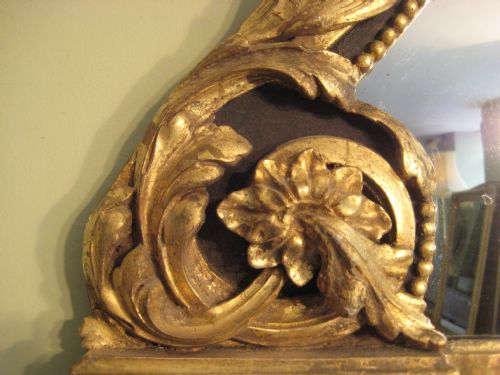 EBONISED AND GILT OVERMANTLE - ADDITIONAL PHOTO 8