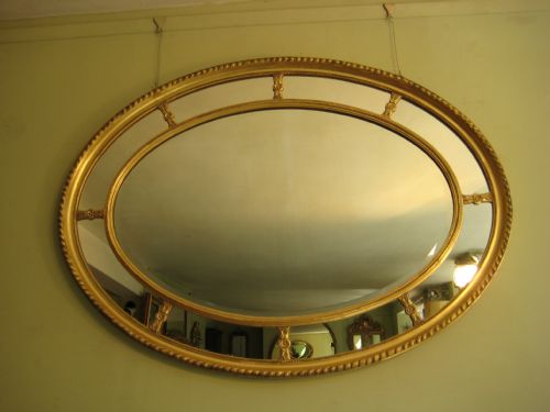 edwardian gilt marginal mirror - CATEGORY: ANTIQUE MIRRORS - DATED EDWARDIAN