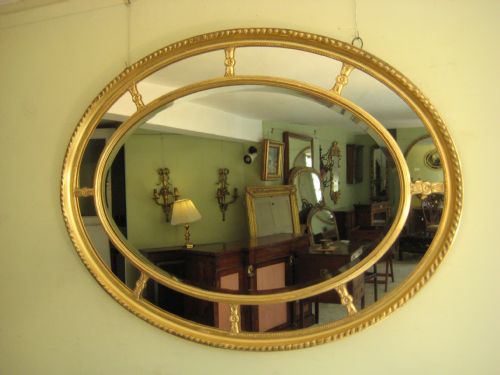 EDWARDIAN GILT MARGINAL MIRROR - ADDITIONAL PHOTO 1