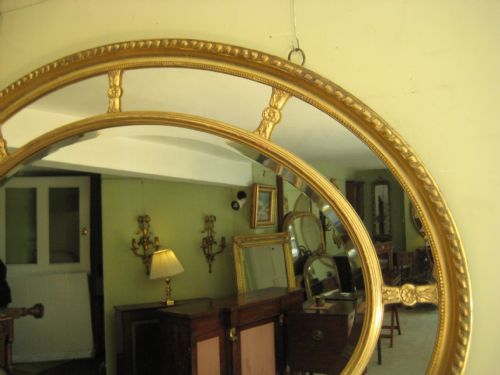 EDWARDIAN GILT MARGINAL MIRROR - ADDITIONAL PHOTO 2