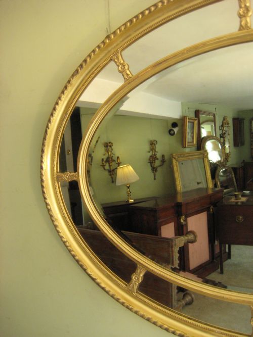 EDWARDIAN GILT MARGINAL MIRROR - ADDITIONAL PHOTO 3