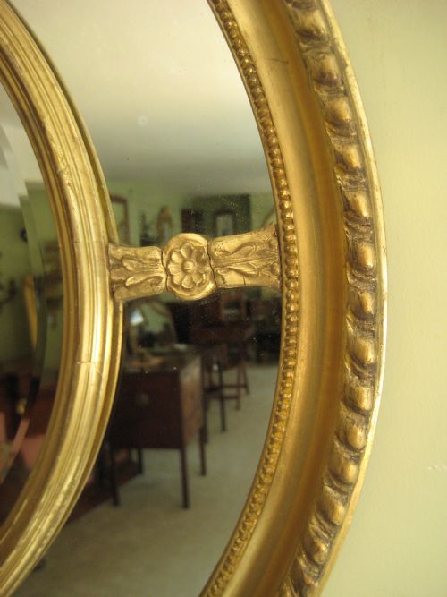 EDWARDIAN GILT MARGINAL MIRROR - ADDITIONAL PHOTO 5