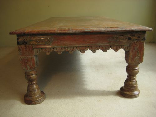 LARGE RUSTIC LOW TABLE - ADDITIONAL PHOTO 6