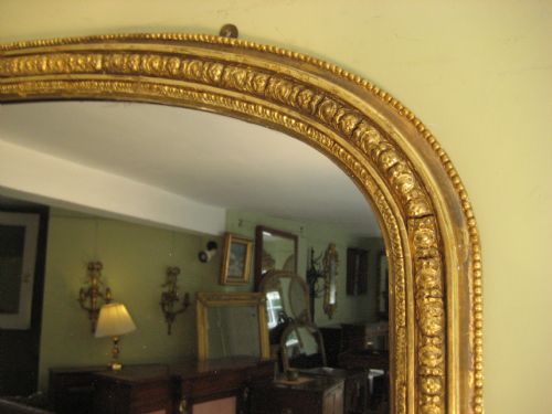 GILT ARCH TOP OVERMANTLE - ADDITIONAL PHOTO 2