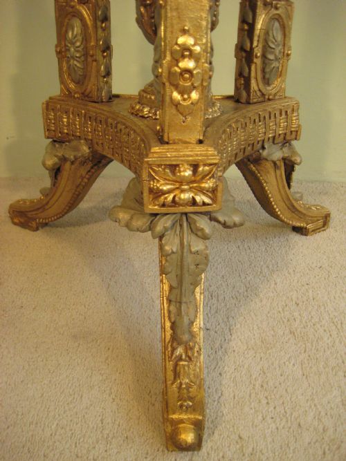 19TH CENTURY GILT TORCHERE - ADDITIONAL PHOTO 5
