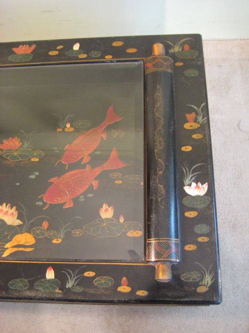 UNUSUAL CHINESE LACQUER TABLE - ADDITIONAL PHOTO 6