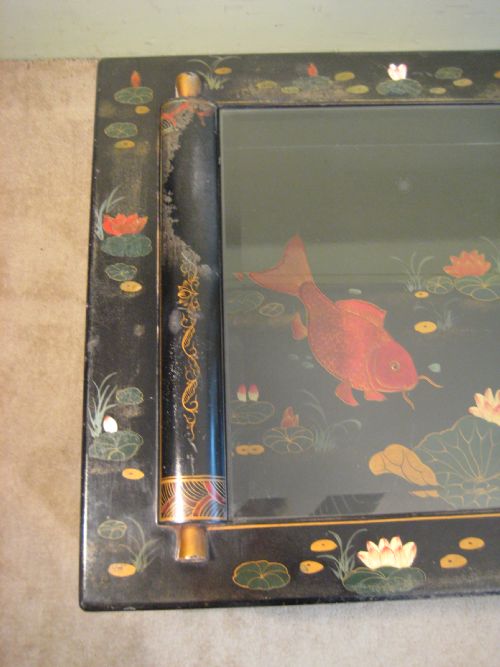 UNUSUAL CHINESE LACQUER TABLE - ADDITIONAL PHOTO 5