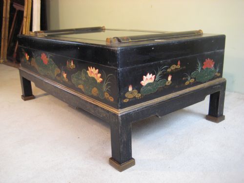 UNUSUAL CHINESE LACQUER TABLE - ADDITIONAL PHOTO 7