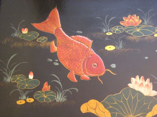 UNUSUAL CHINESE LACQUER TABLE - ADDITIONAL PHOTO 12