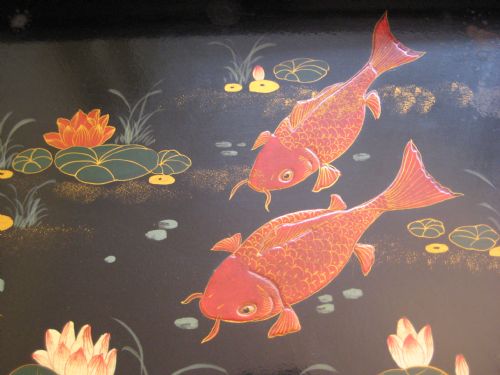 UNUSUAL CHINESE LACQUER TABLE - ADDITIONAL PHOTO 13