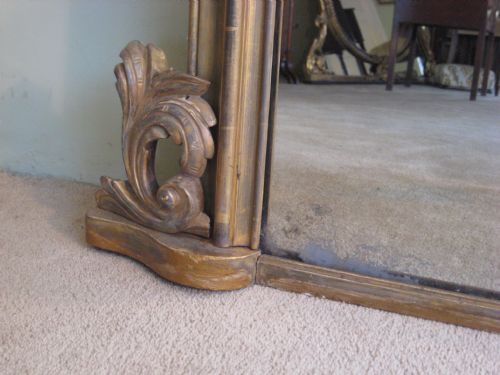 GILT ARCH TOP OVERMANTLE - ADDITIONAL PHOTO 3