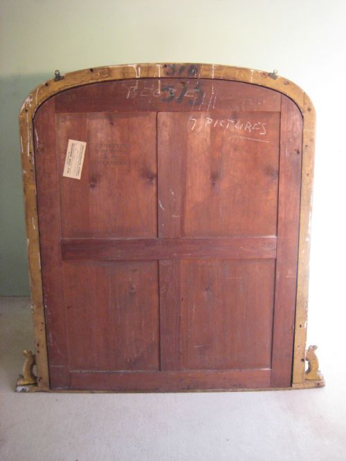 GILT ARCH TOP OVERMANTLE - ADDITIONAL PHOTO 4