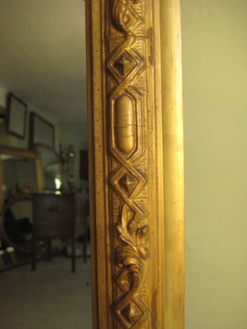 GILT ARCH TOP OVERMANTLE - ADDITIONAL PHOTO 4