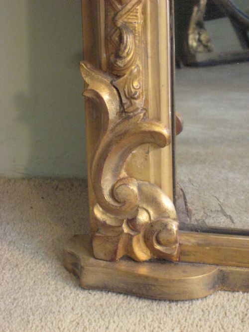 GILT ARCH TOP OVERMANTLE - ADDITIONAL PHOTO 6