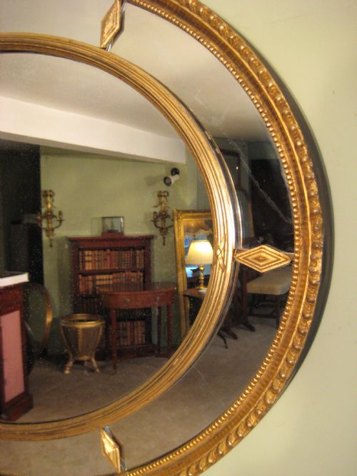 EDWARDIAN GILT MARGINAL MIRROR - ADDITIONAL PHOTO 1