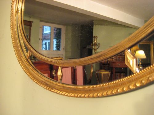 EDWARDIAN GILT MARGINAL MIRROR - ADDITIONAL PHOTO 2