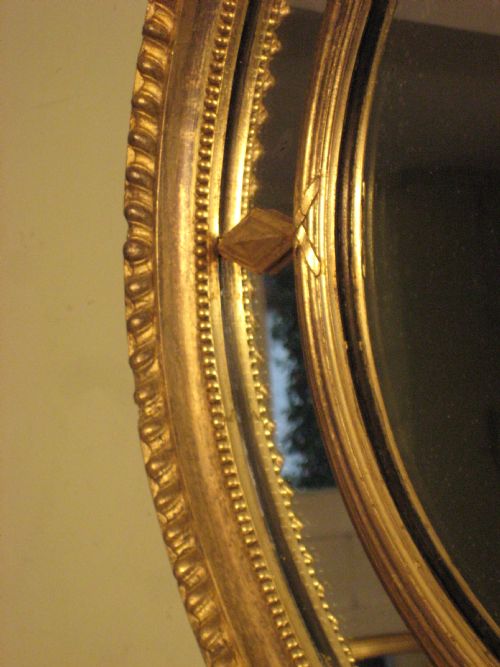 EDWARDIAN GILT MARGINAL MIRROR - ADDITIONAL PHOTO 5